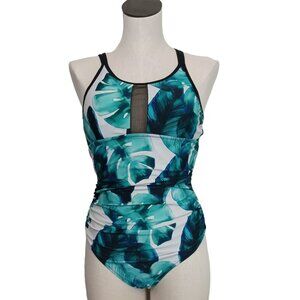 Cupshe Leaf Print One Piece‎ Swimsuit